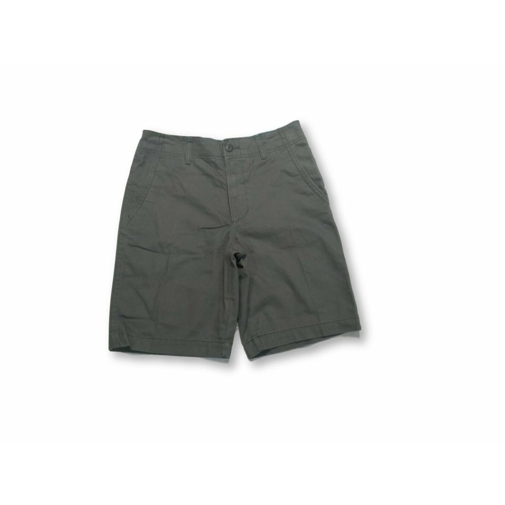 OLD NAVY KHAKI SLIM CHINOS SHORTS MENS SIZE 30 ZIP FLY OLIVE COLOR NEW NWT